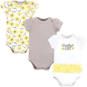 image:imageHudson Home Collection Baby Shawl Collar Plush RobeDaddys Girl Daisy Tutu