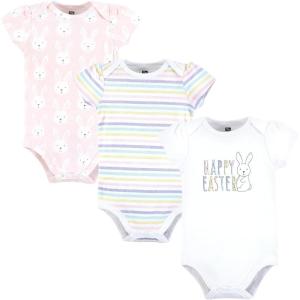 image:imageHudson Home Collection Baby Shawl Collar Plush RobeEaster Bunny Pink