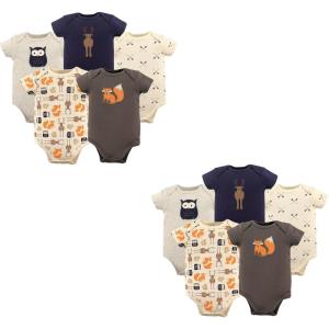 image:imageHudson Home Collection Baby Shawl Collar Plush RobeForest 10piece