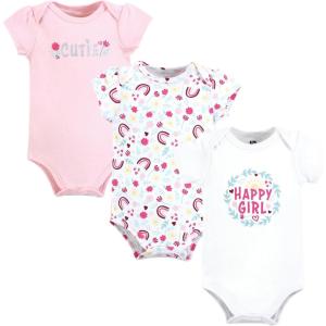 image:imageHudson Home Collection Baby Shawl Collar Plush RobeHappy Girl Wreath