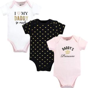image:imageHudson Home Collection Baby Shawl Collar Plush RobeLove Daddys Princess
