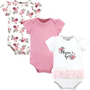 image:imageHudson Home Collection Baby Shawl Collar Plush RobeMamas Girl Flower Tutu