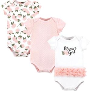 image:imageHudson Home Collection Baby Shawl Collar Plush RobeMamas Girl Pink Peony Tutu