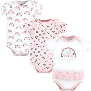 image:imageHudson Home Collection Baby Shawl Collar Plush RobeModern Rainbow