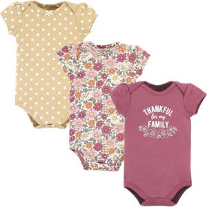 image:imageHudson Home Collection Baby Shawl Collar Plush RobeThankful Floral