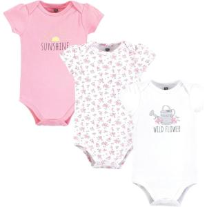 image:imageHudson Home Collection Baby Shawl Collar Plush RobeWild Flower Garden