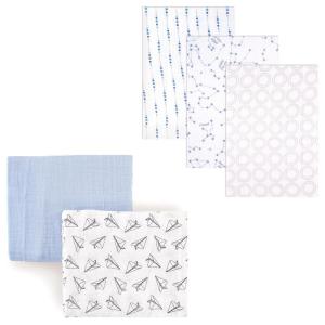 image:imageMuslin Swaddle Blanket 5PackPaper Airplane