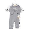 image:imageHudson Baby Baby Coveralls Gray Black 1218 Months