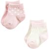 image:imageHudson Baby Baby Girls Sock and Headband 12pc SetBasic Pink Gray
