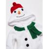 image:imageHudson Baby Baby Plush Jumpsuits Animal FaceSnowman