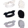 image:imageHudson Baby Girls 12Pc Cotton Headband and Scratch Mitten Set Pink Floral Dots 06 MonthsLady Bug Xoxo