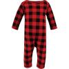image:imageHudson Baby Girls Unisex Cotton Coveralls Buffalo Plaid Family 03 Months Buffalo Plaid Family 03 Months US