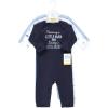 image:imageHudson Baby Girls Unisex Cotton Coveralls Newest Family Member 1218 Months Newest Family Member 1218 Months US
