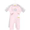 image:imageHudson Baby Girls Unisex Cotton Coveralls Pink Gray Elephant 69 Months Pink Gray Elephant 69 Months US
