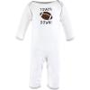 image:imageHudson Baby Girls Unisex Cotton Coveralls Touch Down 912 Months Touch Down 912 Months US