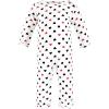 image:imageHudson Baby Unisex Baby Cotton Coveralls GirlDaddy Red Black 03 Months