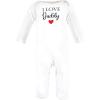 image:imageHudson Baby Unisex Baby Cotton Coveralls GirlDaddy Red Black 69 Months