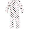 image:imageHudson Baby Unisex Baby Cotton Coveralls GirlMommy Red Black 36 Months