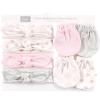 image:imageHudson Baby Unisex Baby Plush Faux Fur Sleeping Bag Wearable BlanketGray Feather Lace Medallion