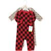 image:imageHudson Baby Unisex Baby Thermal Coveralls 2pk Creative RainbowsBuffalo Plaid Leopard
