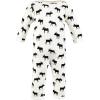 image:imageHudson Baby Unisex Baby Thermal Coveralls 2pk Creative RainbowsBuffalo Plaid Moose