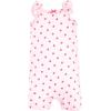 image:imageHudson Baby Unisex Cotton RompersPink Strawberry