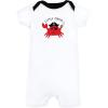 image:imageHudson Baby Unisex Cotton RompersPirate Shark
