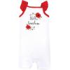 image:imageHudson Baby Unisex Cotton RompersPoppy Daisy