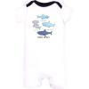 image:imageHudson Baby Unisex Cotton RompersShark Patrol
