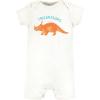 image:imageHudson Baby Unisex Cotton RompersTriceratops