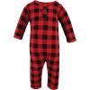 image:imageHudson Baby Unisex baby Cotton Coveralls Buffalo Plaid Bear 36 Months Buffalo Plaid Bear 36 Months US