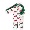 image:imageHudson Baby babygirls Plush JumpsuitsChristmas Tree Truck