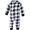 image:imageHudson Baby babygirls Plush JumpsuitsGray Penguin