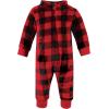 image:imageHudson Baby babygirls Plush JumpsuitsMoose Zipper