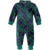 image:imageHudson Baby babygirls Plush JumpsuitsNavy Snowflake