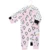 image:imageHudson Baby babygirls Plush JumpsuitsPink Penguin
