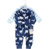 image:imageHudson Baby babygirls Plush JumpsuitsSafari Silhouette