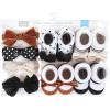 image:imageLuvable Friends Unisex Baby Cotton Bandana BibsClassic Neutrals Houndstooth Burgundy