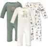 image:imageHudson Baby Cotton Coveralls Forest Animals 36 Months