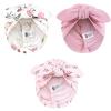 image:imageHudson Baby Infant Girls Turban Cotton Headwraps 024 MonthsSoft Painted Floral