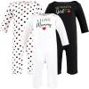 image:imageHudson Baby Unisex Baby Cotton Coveralls GirlMommy Red Black 36 Months