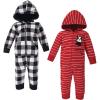 image:imageHudson Baby Unisex Baby Fleece Jumpsuits Coveralls and PlaysuitsChristmas Dog Baby