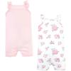 Pink Floral Dots