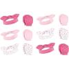image:imageHudson Baby babygirls 12pc Headband and Scratch Mitten SetNavy Hearts