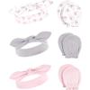 Pink Gray Floral