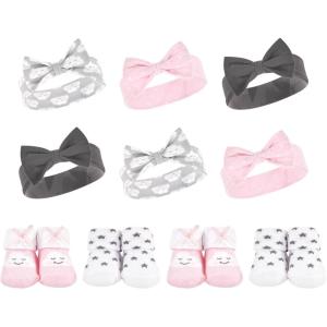 image:imageHudson Baby Baby Girls 10pc Headband and Socks SetCloud