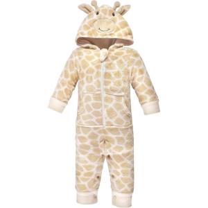 image:imageHudson Baby Baby Plush Jumpsuits Animal FaceGiraffe