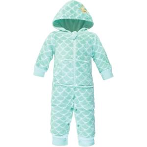 image:imageHudson Baby Baby Plush Jumpsuits Animal FaceMermaid