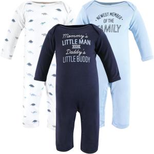image:imageHudson Baby Girls Unisex Cotton Coveralls Newest Family Member 36 Months Newest Family Member 36 Months US