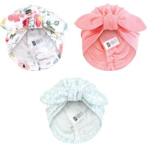 image:imageHudson Baby Infant Girls Turban Cotton Headwraps 024 MonthsModern Botanical